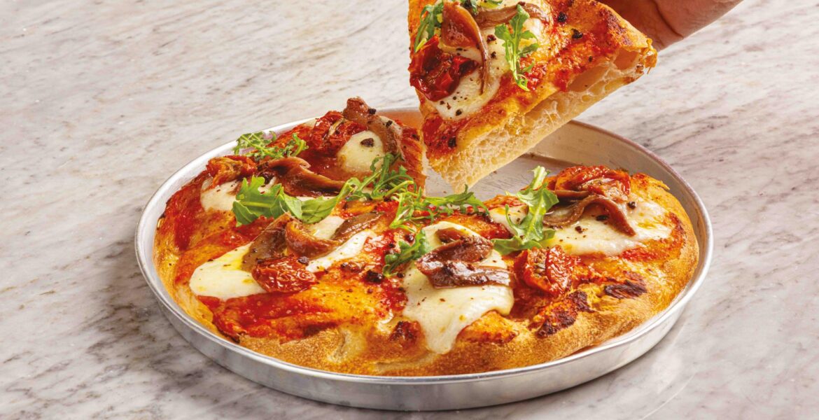 pizza croccante e padellino Rossopomodoro